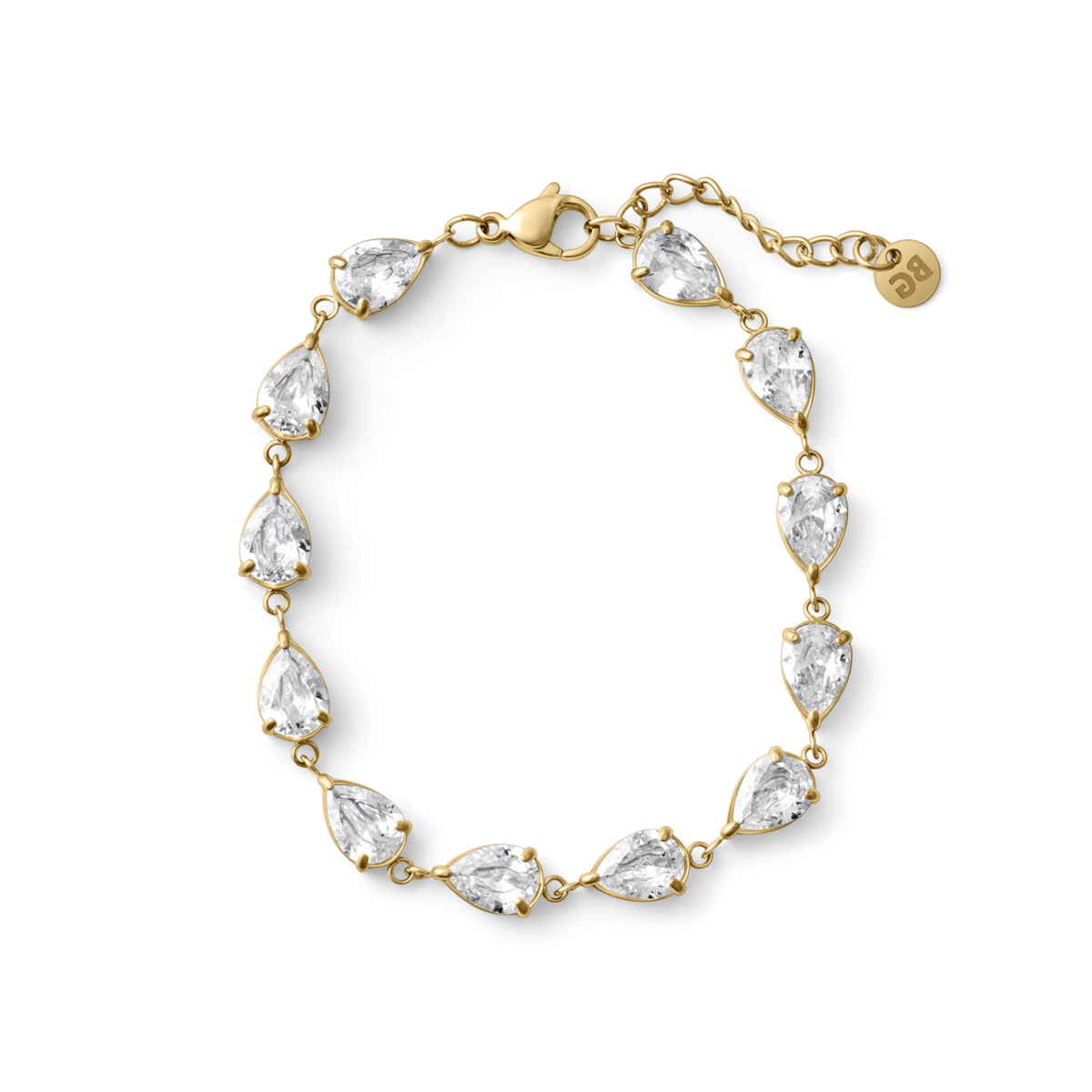 Pear Bracelet – goud