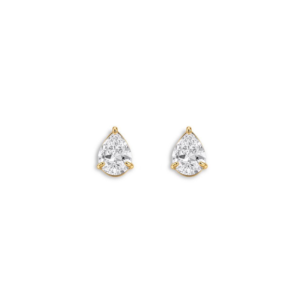 Pear Earrings 10 mm – goud