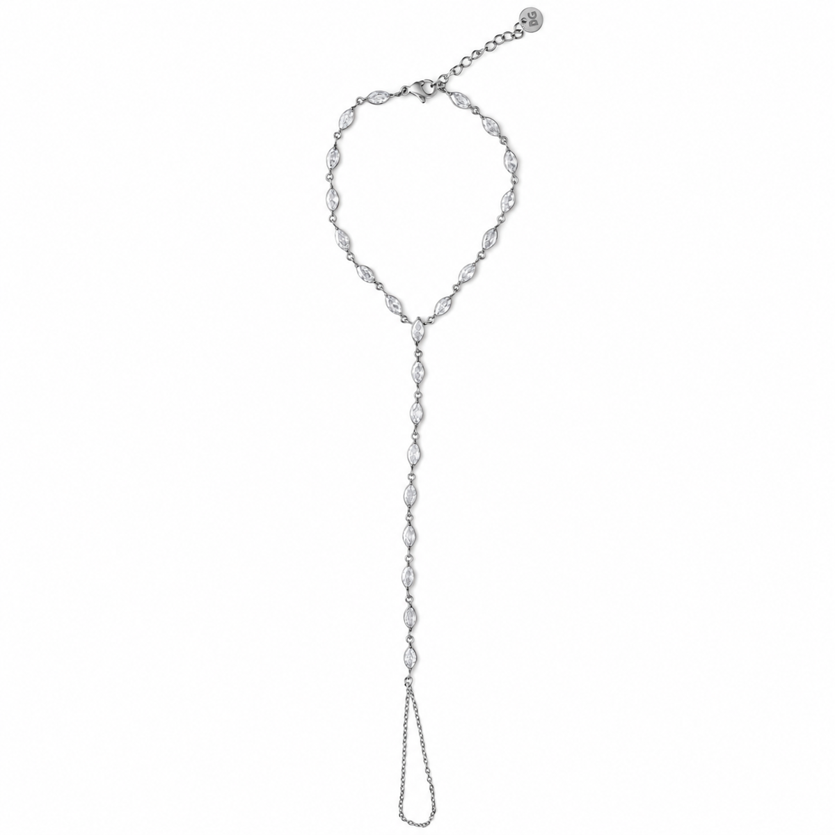 Afterglow Handchain – zilver