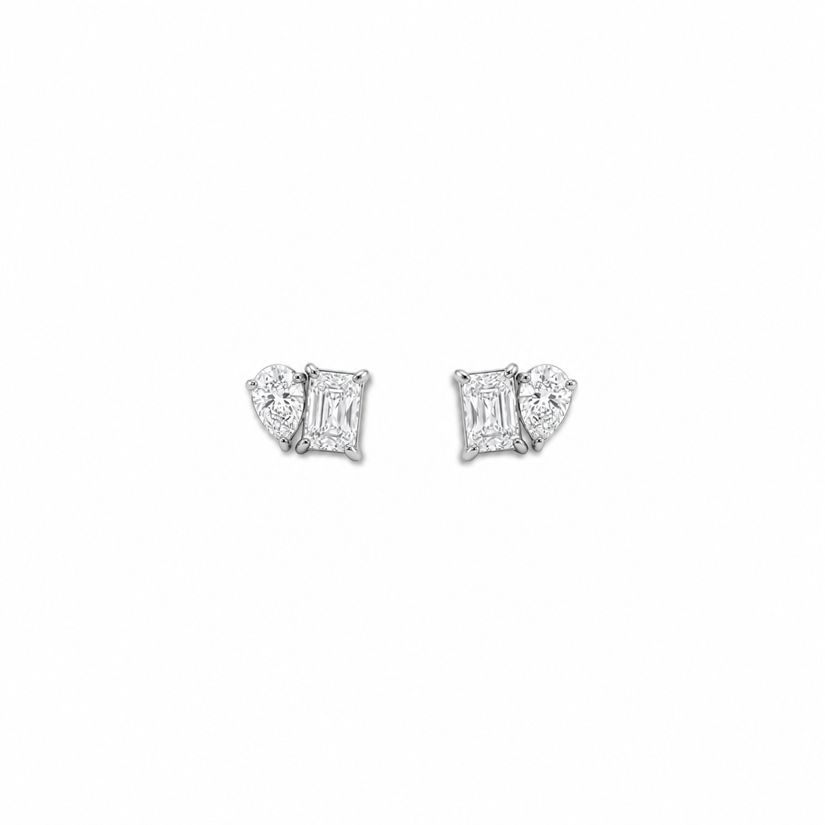Duet Earrings – zilver
