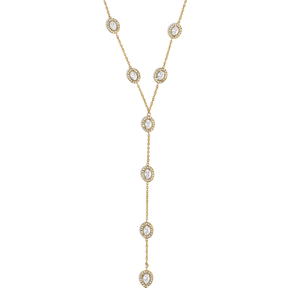 Soirée Necklace – goud – detail