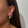 Glam Earrings Large Golden