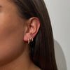 Ruby Earrings Large Blush
