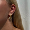 Ruby Earrings Medium